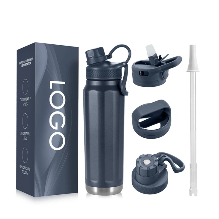 Insulated Stainless Steel Water Bottle with Spout Lid